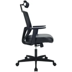 Impact Mesh Office Chair With Pocket Sprung Leather Seat 26 Impact Mesh Office Chair With Pocket Sprung Leather Seat -Office Chair Sales 085137