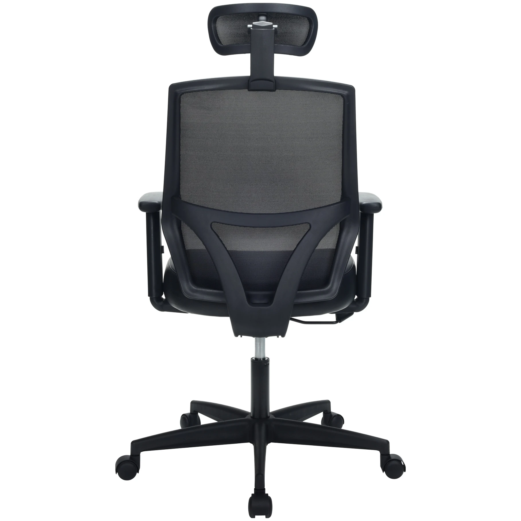 Impact Mesh Office Chair With Pocket Sprung Leather Seat 17 Impact Mesh Office Chair With Pocket Sprung Leather Seat - Image 17