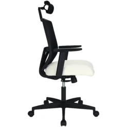 Impact Mesh Office Chair With Pocket Sprung Leather Seat 27 Impact Mesh Office Chair With Pocket Sprung Leather Seat -Office Chair Sales 085144