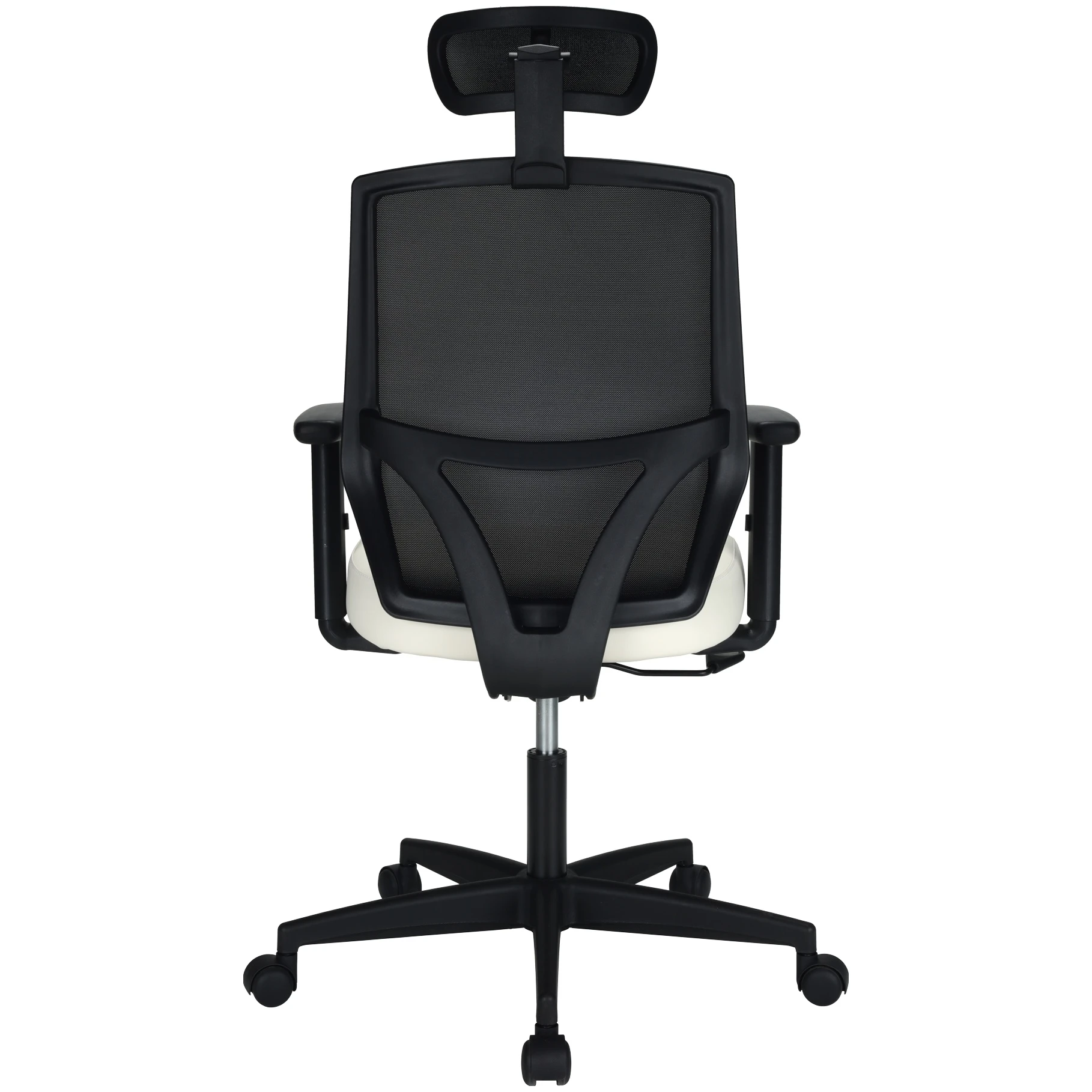 Impact Mesh Office Chair With Pocket Sprung Leather Seat 18 Impact Mesh Office Chair With Pocket Sprung Leather Seat - Image 18