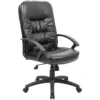 Cadiz Leather Faced Manager Chair