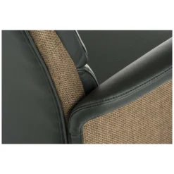 Elegance High Back Leather Look Executive Chair Black 7 Elegance High Back Leather Look Executive Chair Black -Office Chair Sales 085854