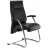 Summit Essence Leather Visitor Chair