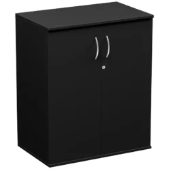 Eclipse Essential Black Office Cupboards -Office Chair Sales 089291