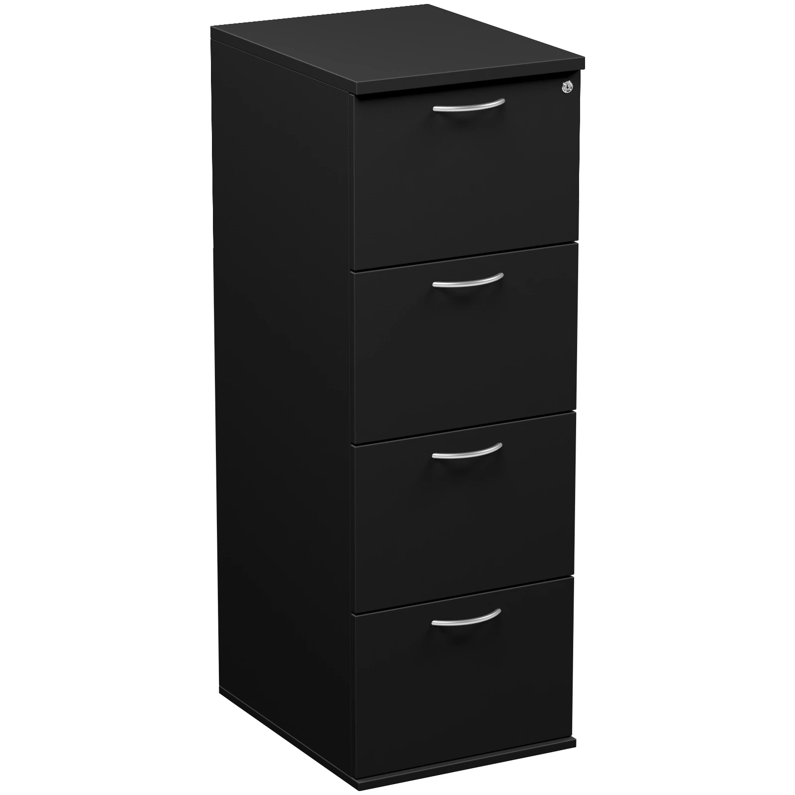 NEXT DAY Eclipse Essential Black Filing Cabinets 4 NEXT DAY Eclipse Essential Black Filing Cabinets - Image 4