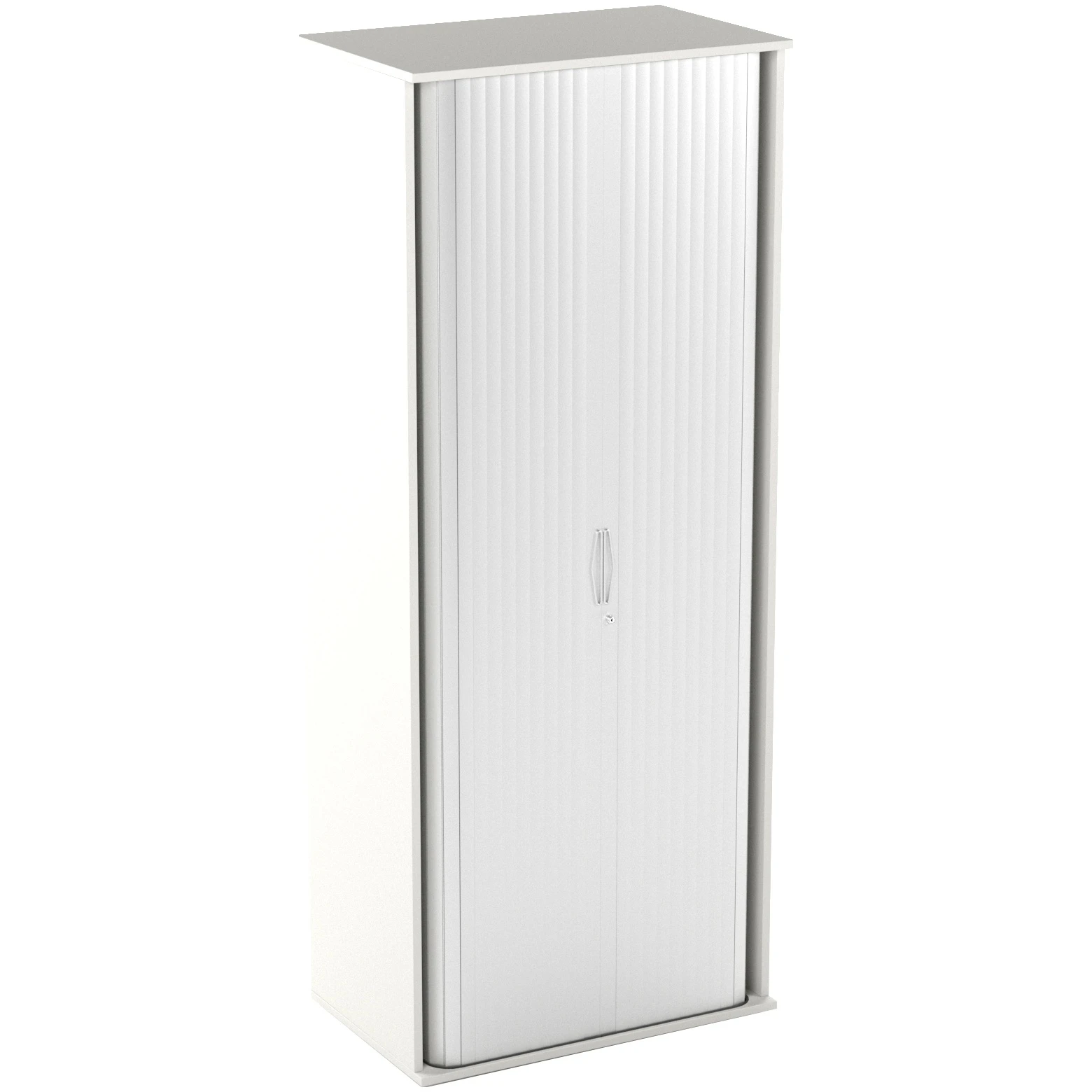 NEXT DAY Vogue Essential White Tambour Cupboards 1 NEXT DAY Vogue Essential White Tambour Cupboards