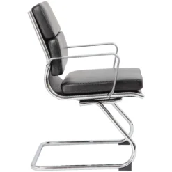 Sicily Leather Faced Visitor / Boardroom Chairs -Office Chair Sales 089400