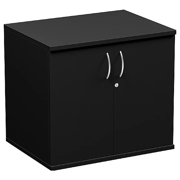NEXT DAY Eclipse Essential Black Office Cupboards 2 NEXT DAY Eclipse Essential Black Office Cupboards - Image 2