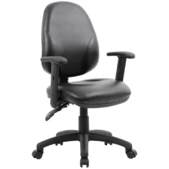 Comfort Ergo 2-Lever Leather Operator Chairs 11 Comfort Ergo 2-Lever Leather Operator Chairs -Office Chair Sales 089875