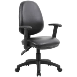 Comfort 2-Lever Leather Operator Chairs
