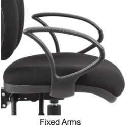 Comfort 3-Lever Leather Operator Chairs -Office Chair Sales 090744