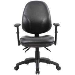 Comfort Ergo 3-Lever Leather Operator Chairs 10 Comfort Ergo 3-Lever Leather Operator Chairs -Office Chair Sales 090863
