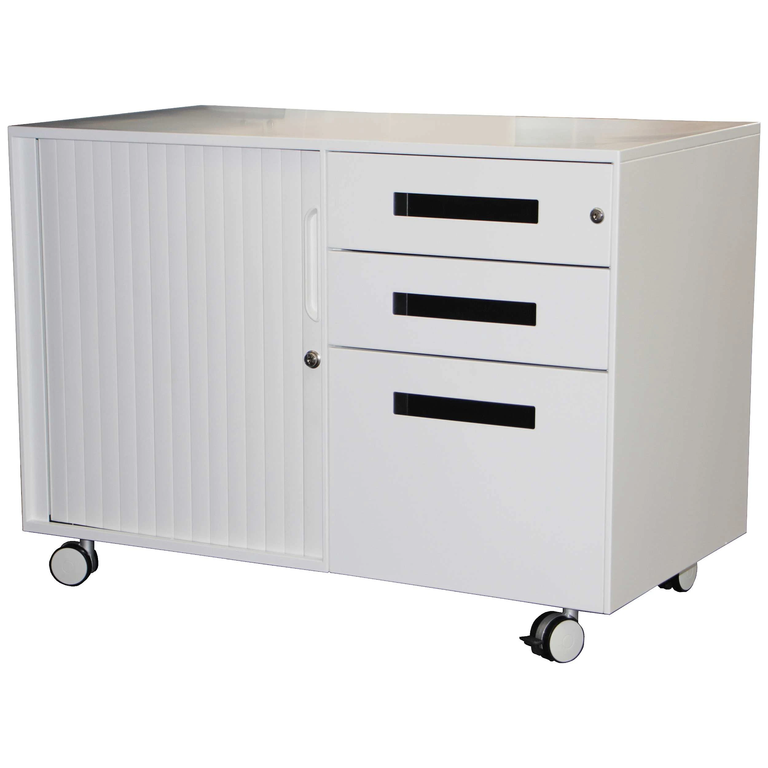 Prism Steel Mobile Pedestal And Tambour Unit 2 Prism Steel Mobile Pedestal And Tambour Unit - Image 2