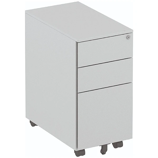 Elite Steel Narrow Mobile Pedestals 1 Elite Steel Narrow Mobile Pedestals