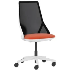 Pledge Cicero High Back White Task Chair