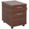 Malbec II Walnut Mobile Underdesk Pedestals
