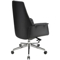 Porto Medium Back Bonded Leather Manager Chair -Office Chair Sales 100833