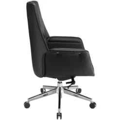 Porto Medium Back Bonded Leather Manager Chair -Office Chair Sales 100842