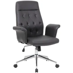 Retro Bonded Leather Office Chair -Office Chair Sales 100901