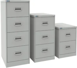 NEXT DAY Silverline Kontrax Filing Cabinets