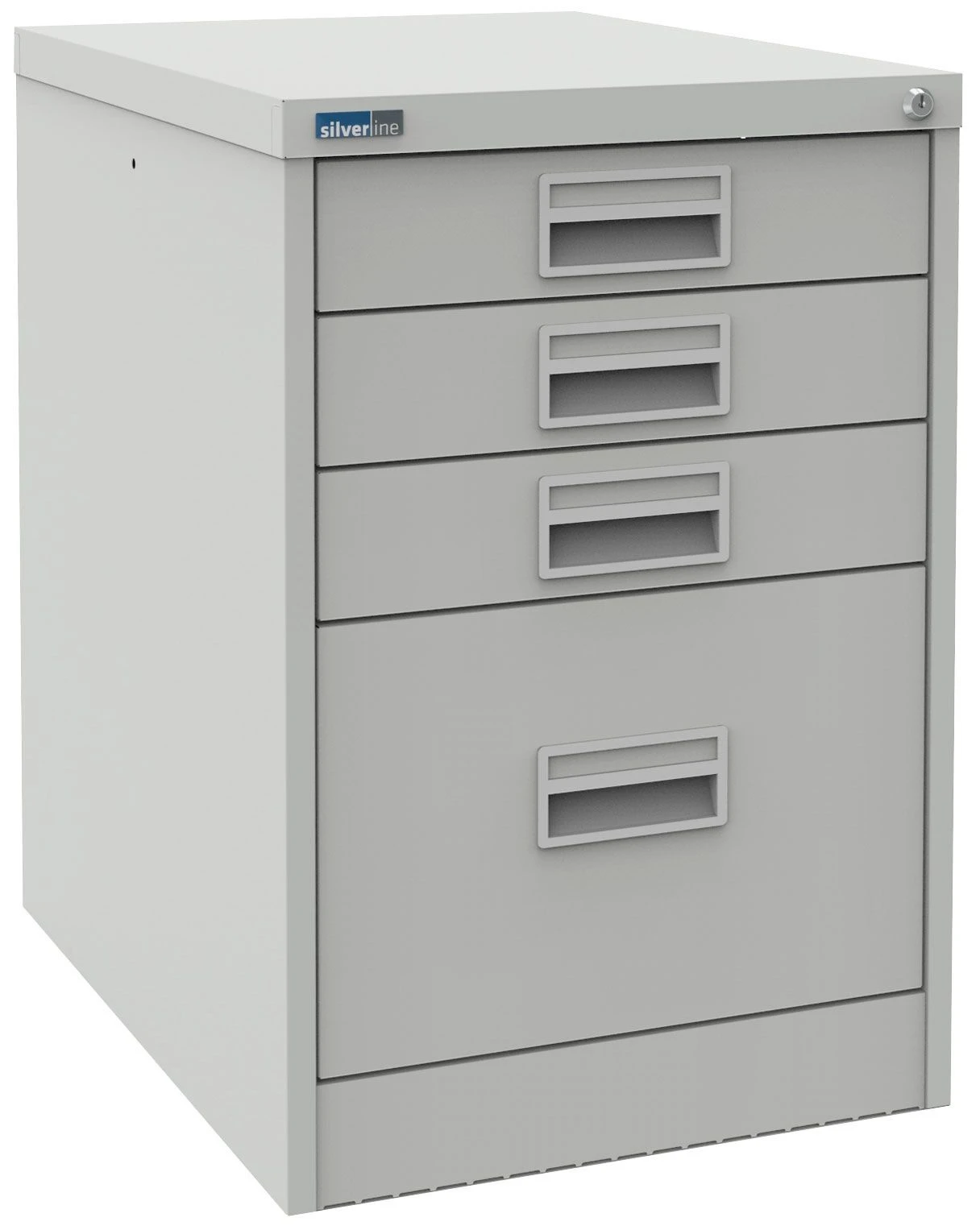 Silverline Midi Filing Cabinets 6 Silverline Midi Filing Cabinets - Image 6