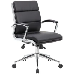 Venice Medium Back Bonded Leather Manager Chair