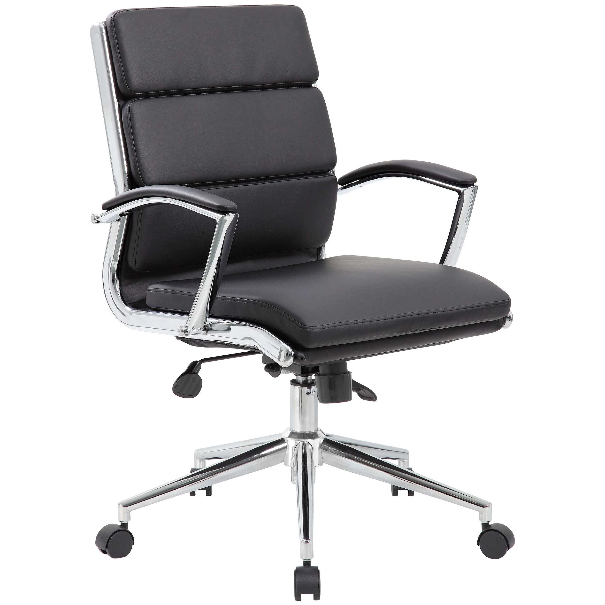 Venice Medium Back Bonded Leather Manager Chair 1 Venice Medium Back Bonded Leather Manager Chair
