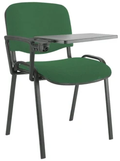 Swift Black Frame Conference Chairs With Plastic Writing Tablet (4 Pack) 10 Swift Black Frame Conference Chairs With Plastic Writing Tablet (4 Pack) -Office Chair Sales 102188