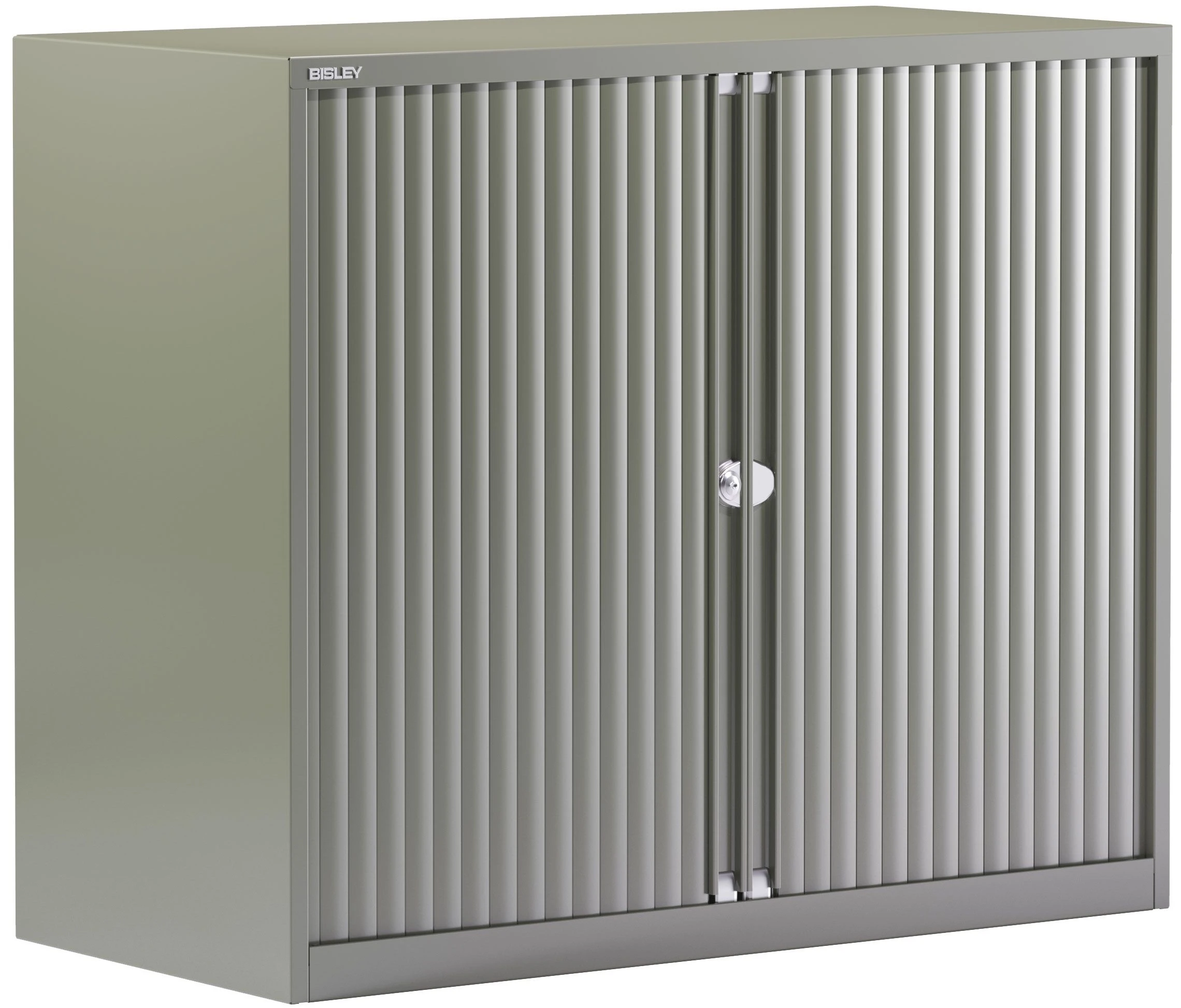 NEXT DAY Bisley Contract Steel Tambour Cupboards 4 NEXT DAY Bisley Contract Steel Tambour Cupboards - Image 4