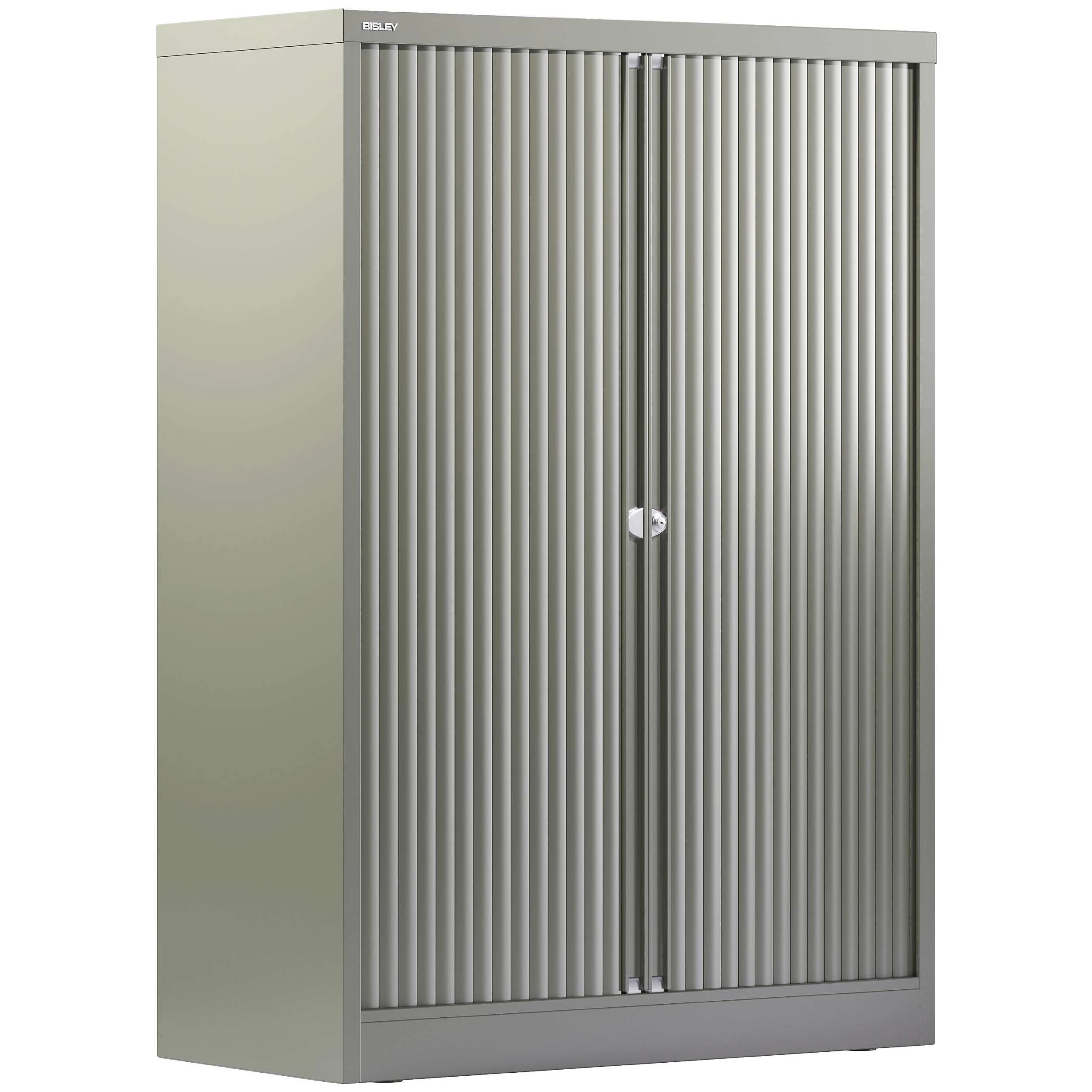 NEXT DAY Bisley Contract Steel Tambour Cupboards 2 NEXT DAY Bisley Contract Steel Tambour Cupboards - Image 2