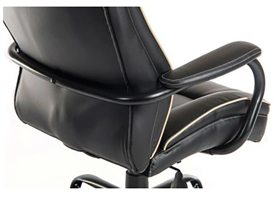 Goliath Duo Bariatric 24 Hour 27 Stone Black Leather Faced Manager Chair 4 Goliath Duo Bariatric 24 Hour 27 Stone Black Leather Faced Manager Chair - Image 4