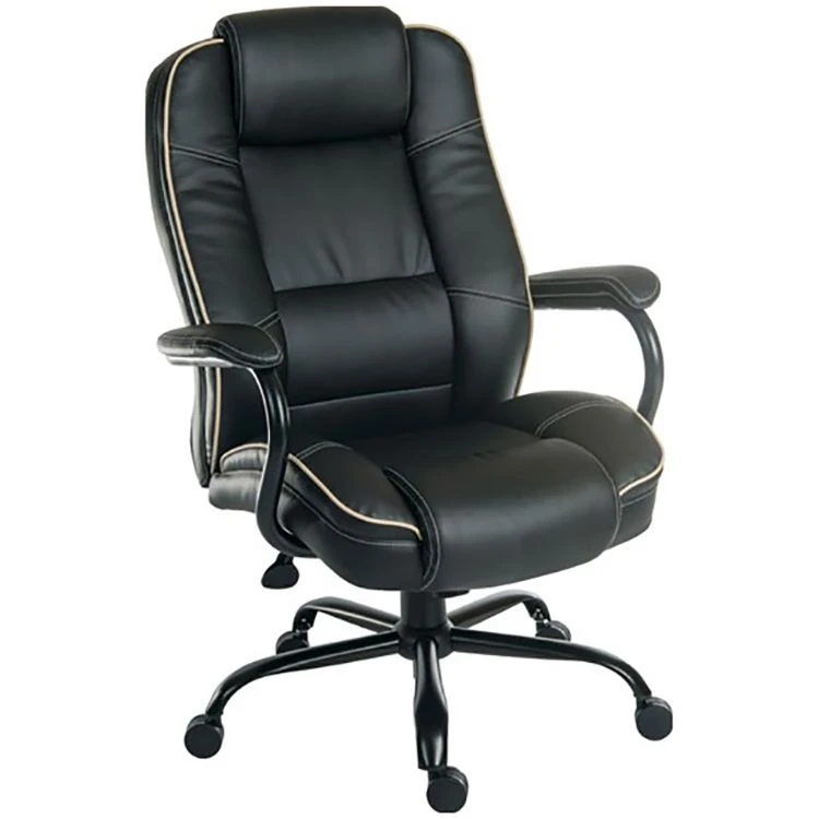Goliath Duo Bariatric 24 Hour 27 Stone Black Leather Faced Manager Chair 1 Goliath Duo Bariatric 24 Hour 27 Stone Black Leather Faced Manager Chair