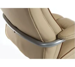 Goliath Duo Bariatric 24 Hour 27 Stone Cream Leather Faced Manager Chair -Office Chair Sales 103033