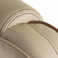 Goliath Duo Bariatric 24 Hour 27 Stone Cream Leather Faced Manager Chair -Office Chair Sales 103034