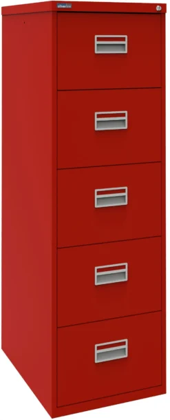 Silverline 5 Drawer Filing Cabinet -Office Chair Sales 104014
