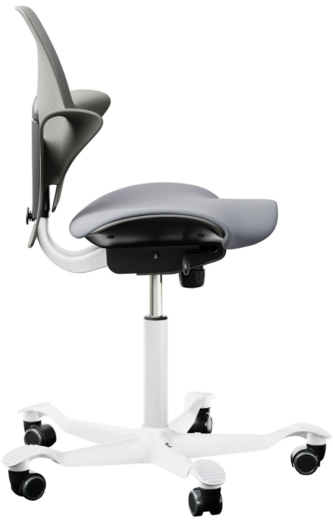 HAG Capisco Puls 8020 Chair Light Grey 2 HAG Capisco Puls 8020 Chair Light Grey - Image 2