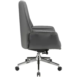 Porto Medium Back Bonded Leather Manager Chair -Office Chair Sales 104314