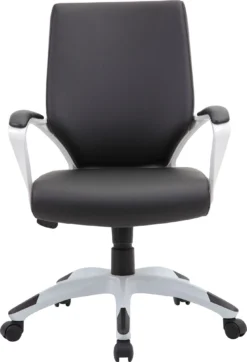Jupiter Medium Back Bonded Leather Office Chairs -Office Chair Sales 104394