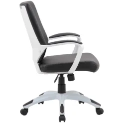 Jupiter Medium Back Bonded Leather Office Chairs -Office Chair Sales 104396