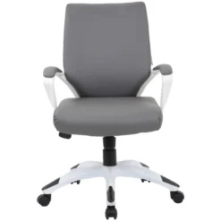 Jupiter Medium Back Bonded Leather Office Chairs -Office Chair Sales 104398