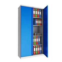 Phoenix SCL Series Steel Storage Cupboards - 2 Door 4 Shelf With Key Lock