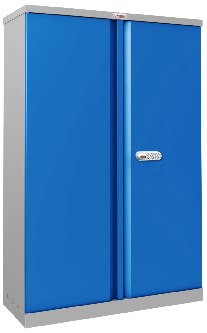 Phoenix SCL Series Steel Storage Cupboards - 2 Door 3 Shelf With Electronic Lock 2 Phoenix SCL Series Steel Storage Cupboards - 2 Door 3 Shelf With Electronic Lock - Image 2