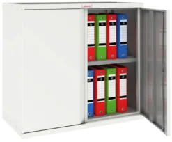 Phoenix SC Series Steel Storage Cupboards - 2 Door Cupboard 1 Shelf With Electronic Lock -Office Chair Sales 104807