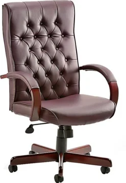 Traditional Button Back Bonded Leather Executive Chairs 9 Traditional Button Back Bonded Leather Executive Chairs -Office Chair Sales 105341