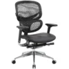 InSync 24 Hour Mesh Office Chair With Leather Seat