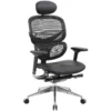InSync 24 Hour Mesh Office Chair With Leather Seat & Headrest