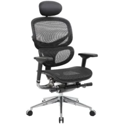 InSync 24 Hour Mesh Office Chair With Leather Headrest