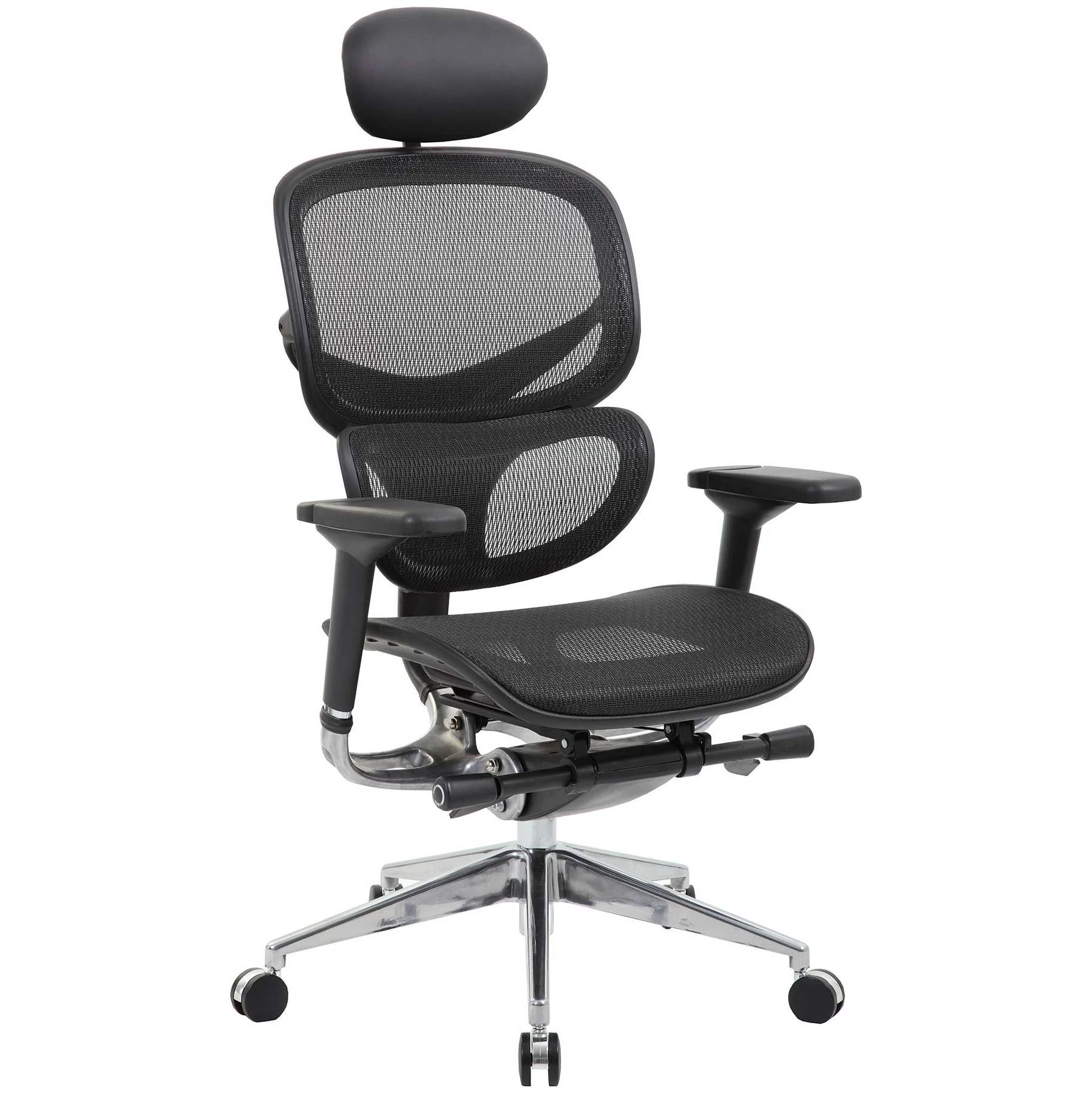 InSync 24 Hour Mesh Office Chair With Leather Headrest 1 InSync 24 Hour Mesh Office Chair With Leather Headrest