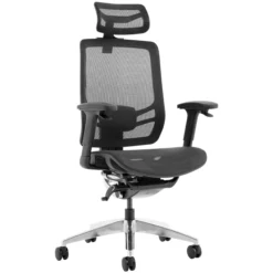 Ergo Posture 24 Hour All Mesh Office Chair With Headrest