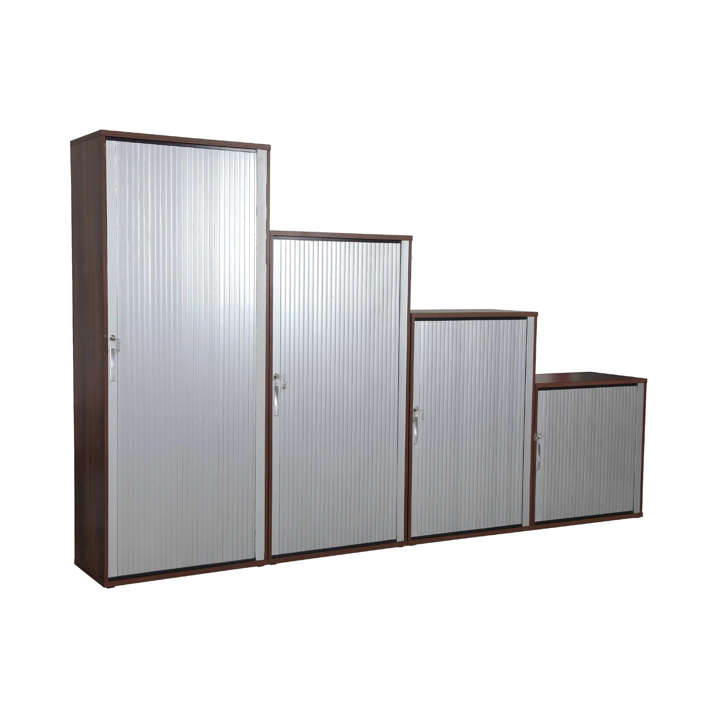 Karbon Tambour Door Wooden Office Cupboards 5 Karbon Tambour Door Wooden Office Cupboards - Image 5